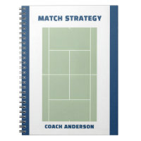 Tennis Match Planering & Strategi Anpassat Tränarn