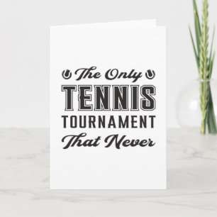 Tennis Match Racket Player Court Funny Gift Idea Kort
