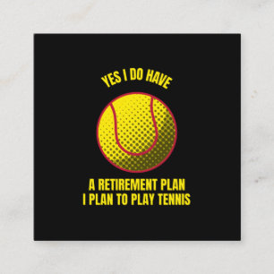 Tennis min pension-plan roliga boll-sporter