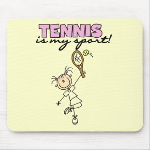 Tennis min sportTshirts och gåvor Musmatta