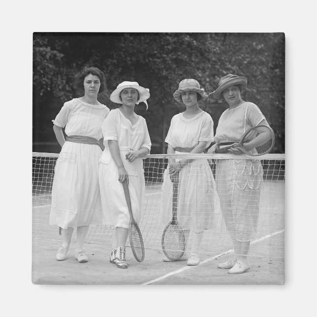 Tennis Mode 1920-talet Magnet (Framsidan)