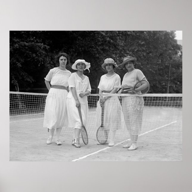 Tennis Mode 1920-talet Poster (Framsidan)
