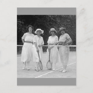 Tennis Mode 1920-talet Vykort