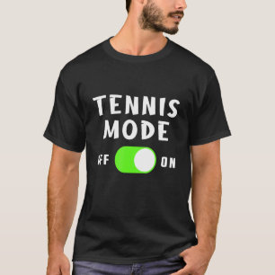 Tennis Mode Player Court Racket Match Boll Sports T Shirt
