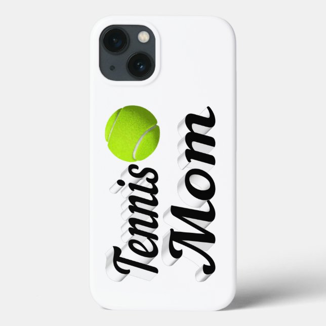 Tennis Mom  iPhone Case (Baksida)