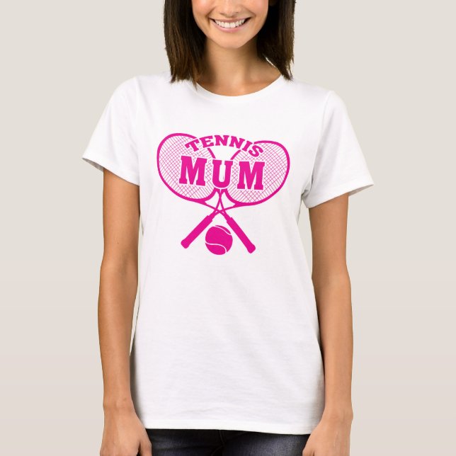 Tennis Morsa Crossed Tennis Rackets Tennis t-shirt (Framsida)