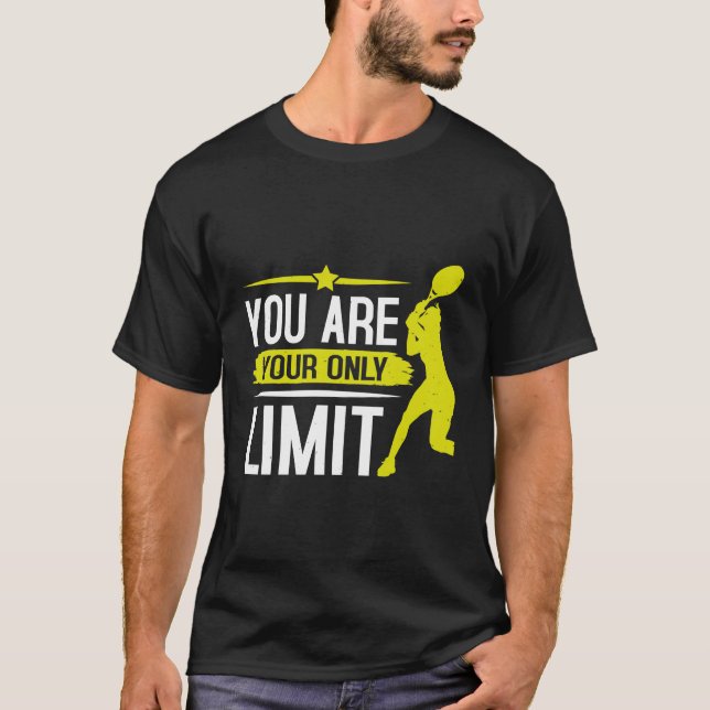 Tennis Motivation Shirt T (Framsida)