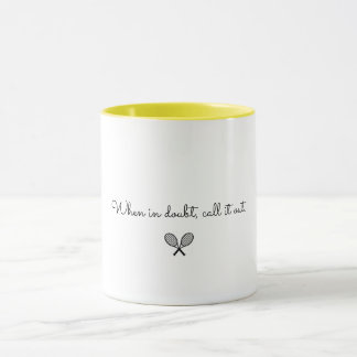Tennis Mugg