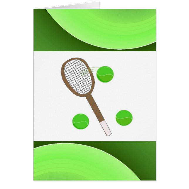 Tennis någon? OBS kort (Framsidan)