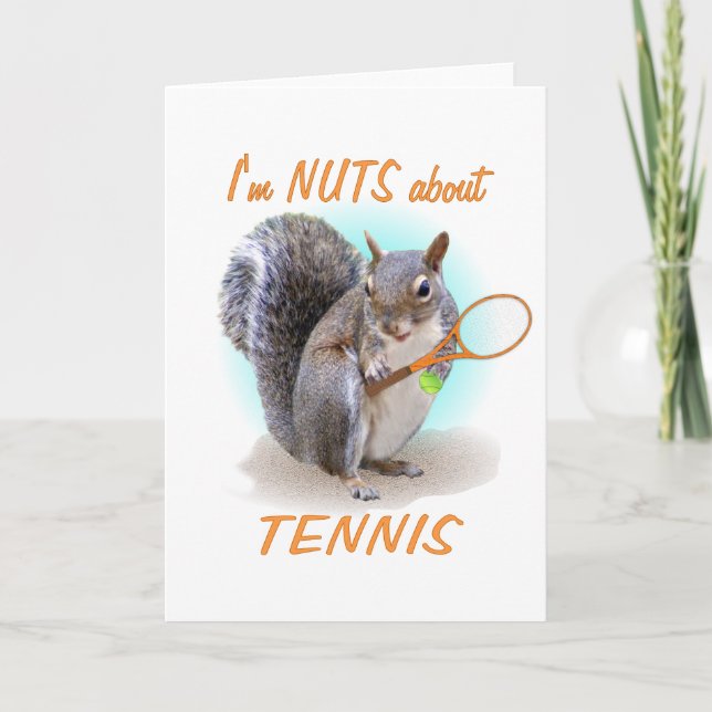 Tennis Nöt Kort (Framsida)