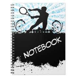 Tennis Notebook Anteckningsbok Med Spiral