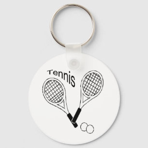 tennis-nyckelkedja nyckelring