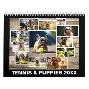 Tennis och valpar kalender