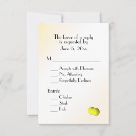 Tennis OSA med Menu Choice Kort