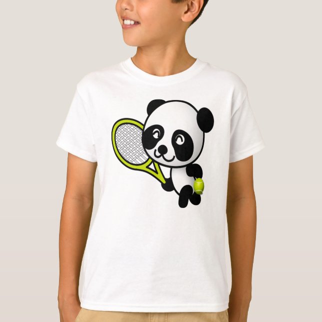 Tennis Panda Tröja (Framsida)