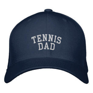 Tennis Pappa Embroiderade Hat Broderad Keps