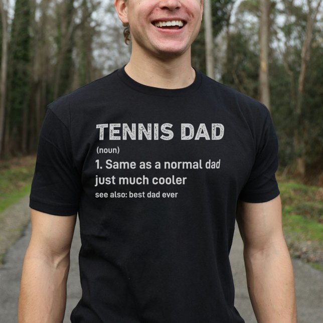 Tennis Pappa Funny Definition T Shirt (Skapare uppladdad)
