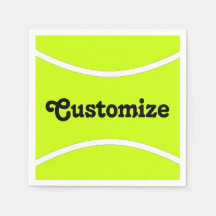 Tennis Party/Banquet Anpassningsbar Text Cocktail