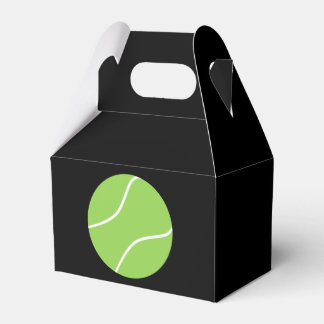 Tennis Party Favor Box, Birthday Favor Box Presentaskar