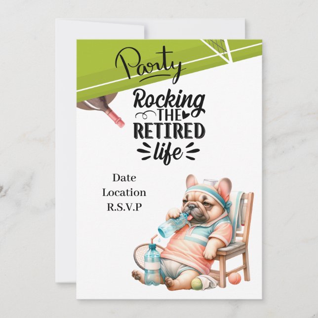 Tennis Pension Inbjudningar (Framsida)