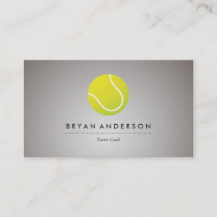 Tennis - personlig visitkort