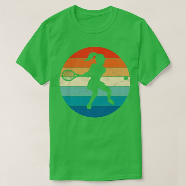 Tennis Player 1 T Shirt (Design framsida)