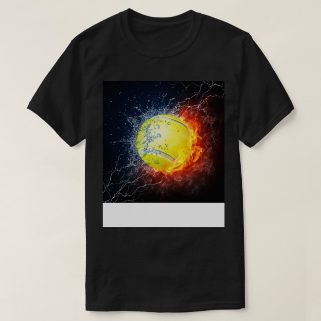 Tennis Player Coach Team Tournament T Shirt (Design framsida)