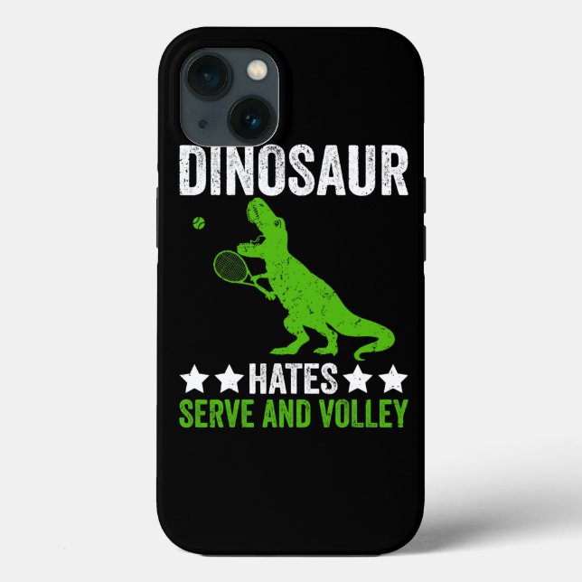 Tennis player Dinosaur hatar  och volley (Baksida)