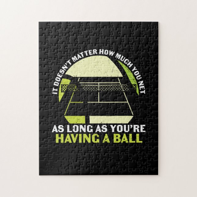 Tennis Player | Du har en Boll Pussel (Vertikal)