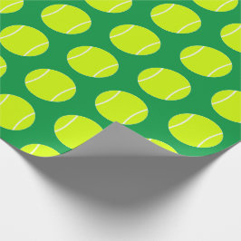 Tennis Player eller Coach Tennis Bollar & Färg Spo Presentpapper