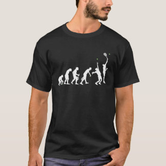 Tennis Player Evolution Game Player Sport Tennis C T Shirt