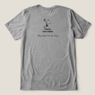 Tennis Player Graphic T-Shirt - Dynamic Sports