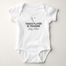 Tennis Player in Training | Custom Tennis  T Shirt