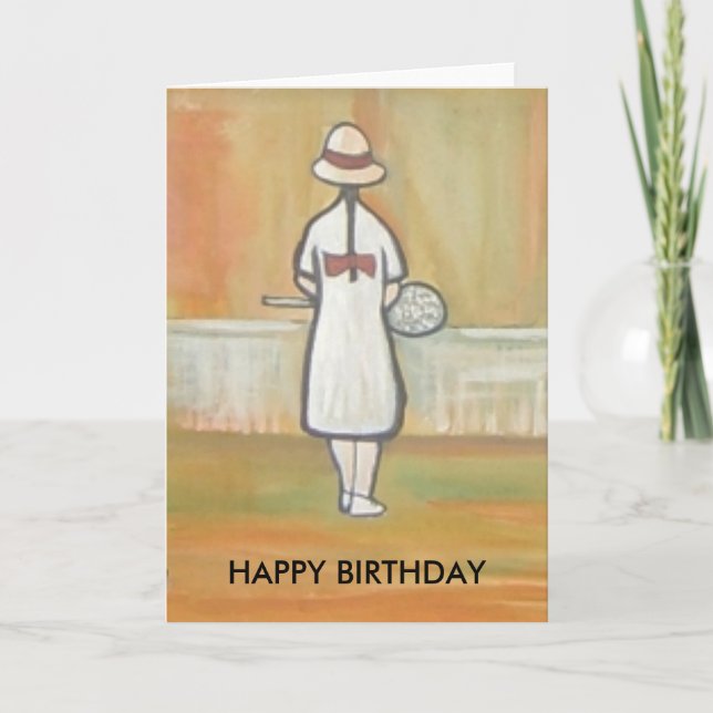 TENNIS PLAYER KORT (Framsida)