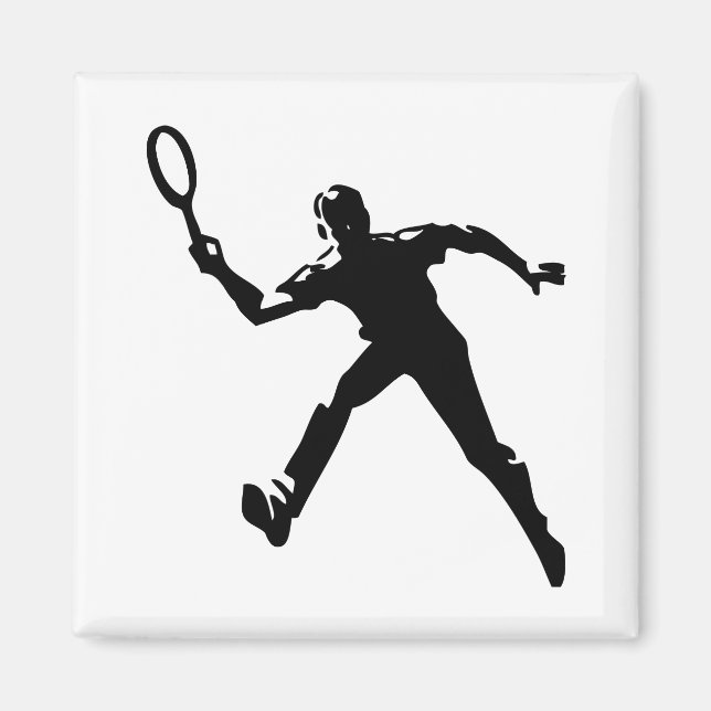 Tennis Player Magnet (Framsidan)