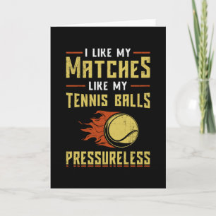 Tennis Player Match Racket Court Sports Funny Gift Kort