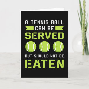 Tennis Player Match Racket Sports Court Funny Gift Kort