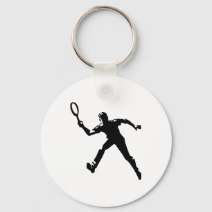 Tennis Player Nyckelring