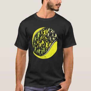 Tennis Player Positions I Tennis Bollar Racket Ten T Shirt