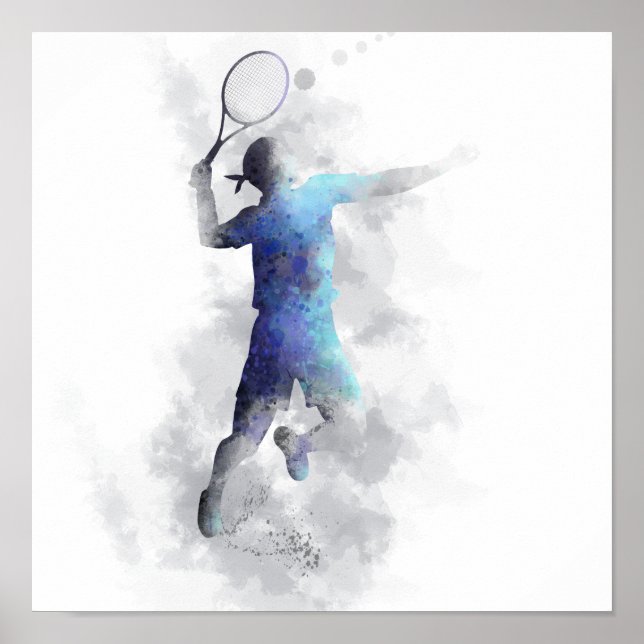 TENNIS PLAYER - Poster (Framsidan)