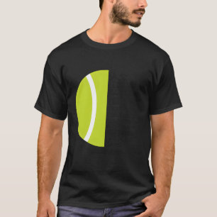 Tennis Player Racket I kan göra allt i Sak Throu T Shirt