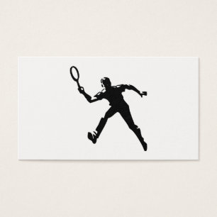 Tennis Player Visitkort