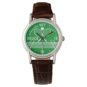 Tennis Players, Tennis Court Watch Armbandsur