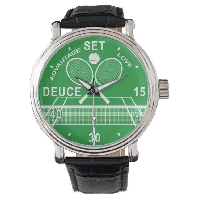 Tennis Players, Tennis Watch. Armbandsur (Framsida)