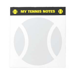Tennis-poängblock för spelare och tränare anteckningsblock