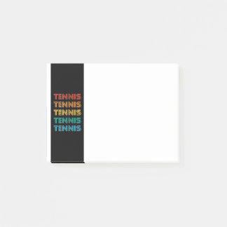 Tennis Post-it Block