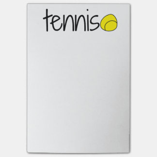 Tennis postar det noterar post-it block