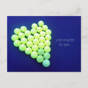 Tennis ♥ Postcard Vykort