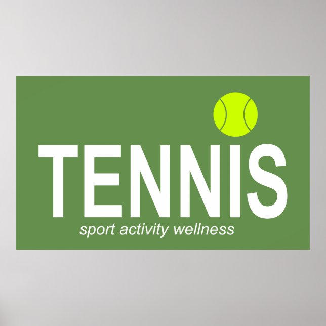 Tennis Poster (Framsidan)