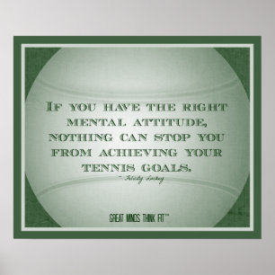 Tennis Poster med offert 003